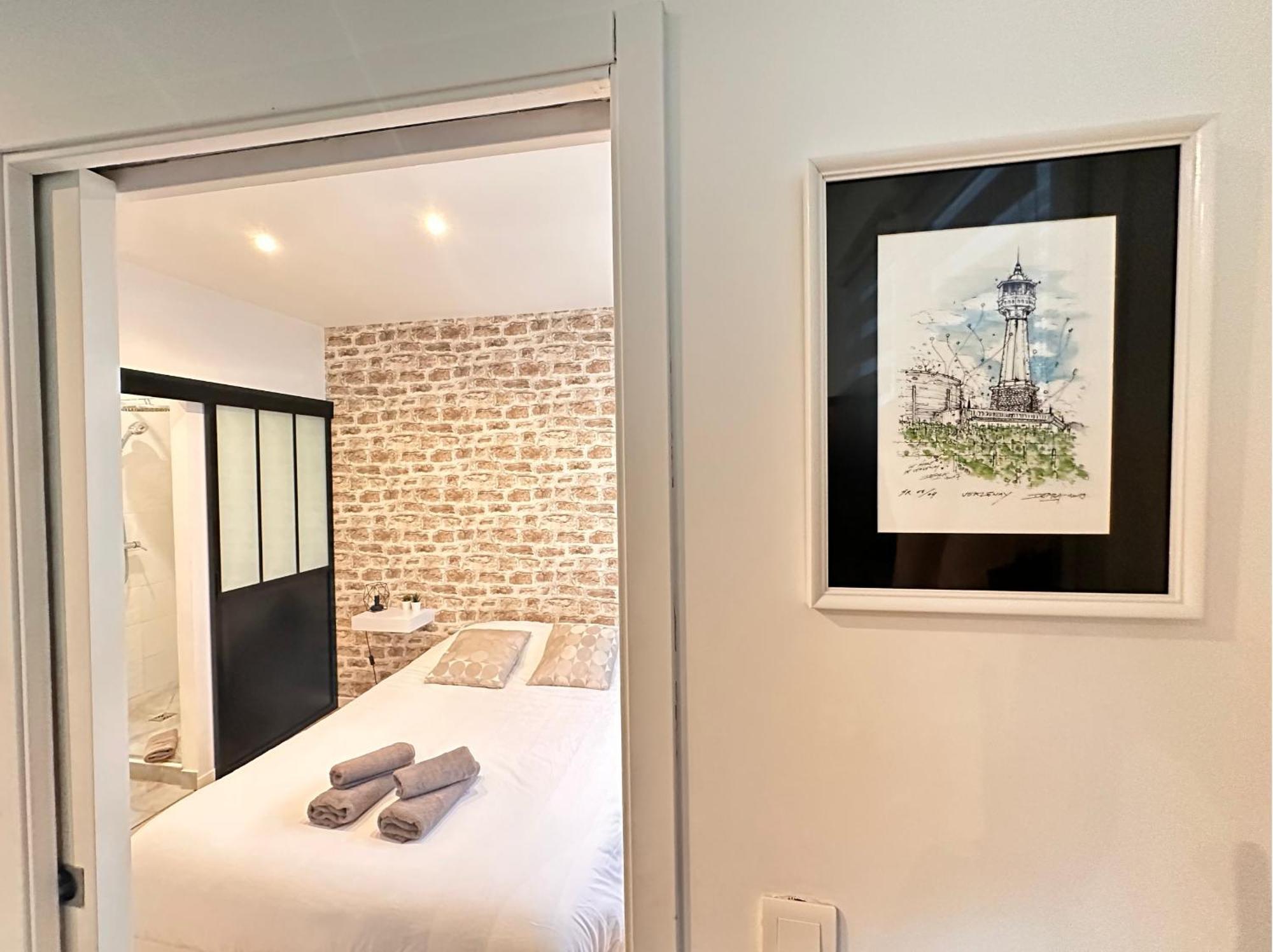 Le Remois - Charmant T2 - Renove - Parking - Cour Privative - Wifi Reims Exterior photo
